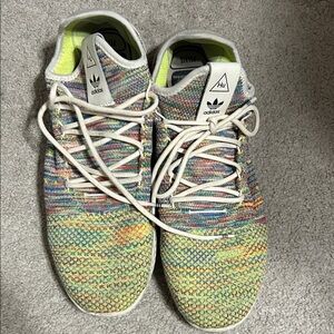 Adidas Colorful Knit Sneakers with White Laces